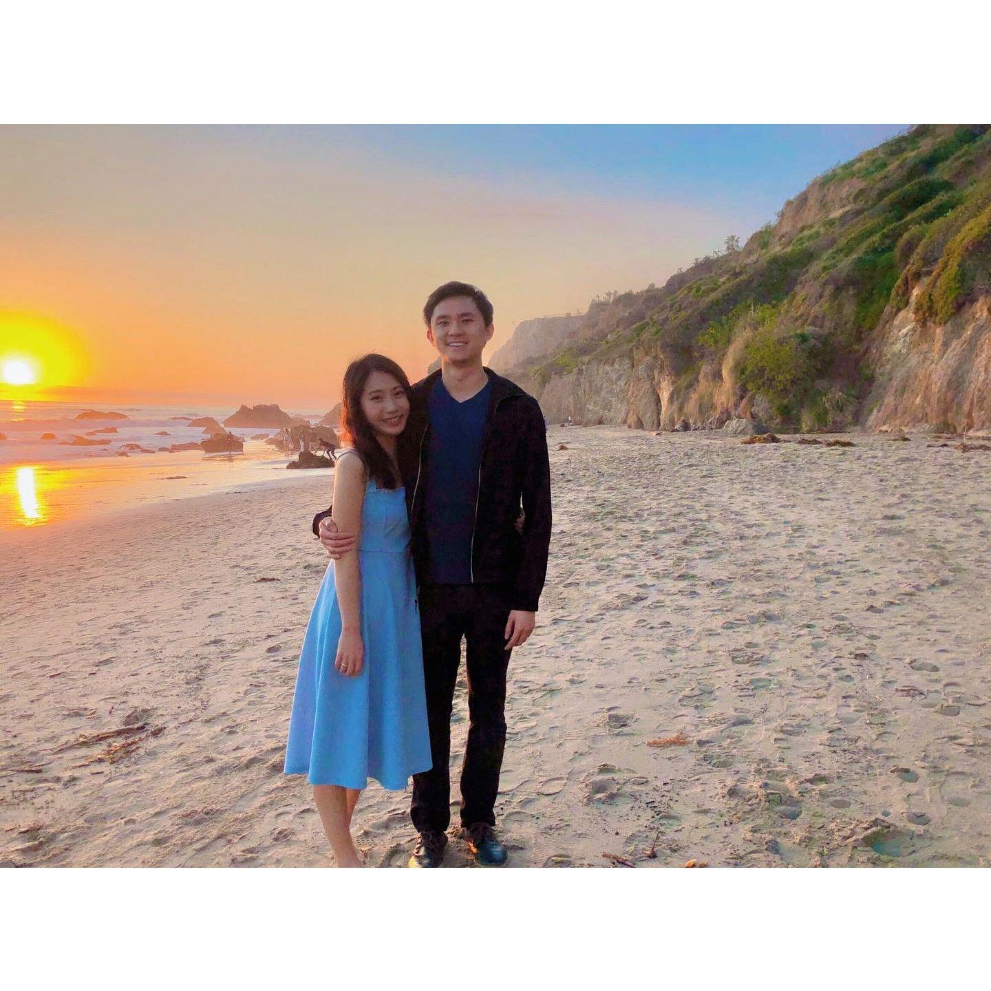 2019: A beautiful sunset in LA - thanks Patbro for capturing this moment