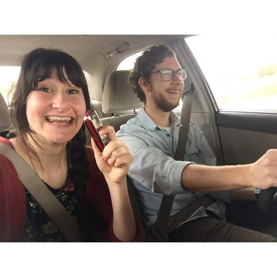 Jayme only knows one song on harmonica and Josiah was very kind for letting her play it way too many times.
