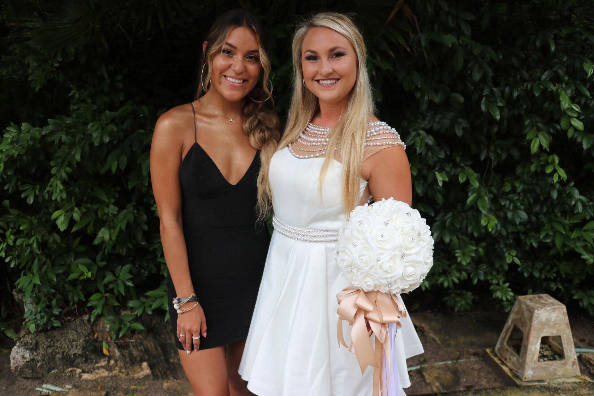 Bride & SIL