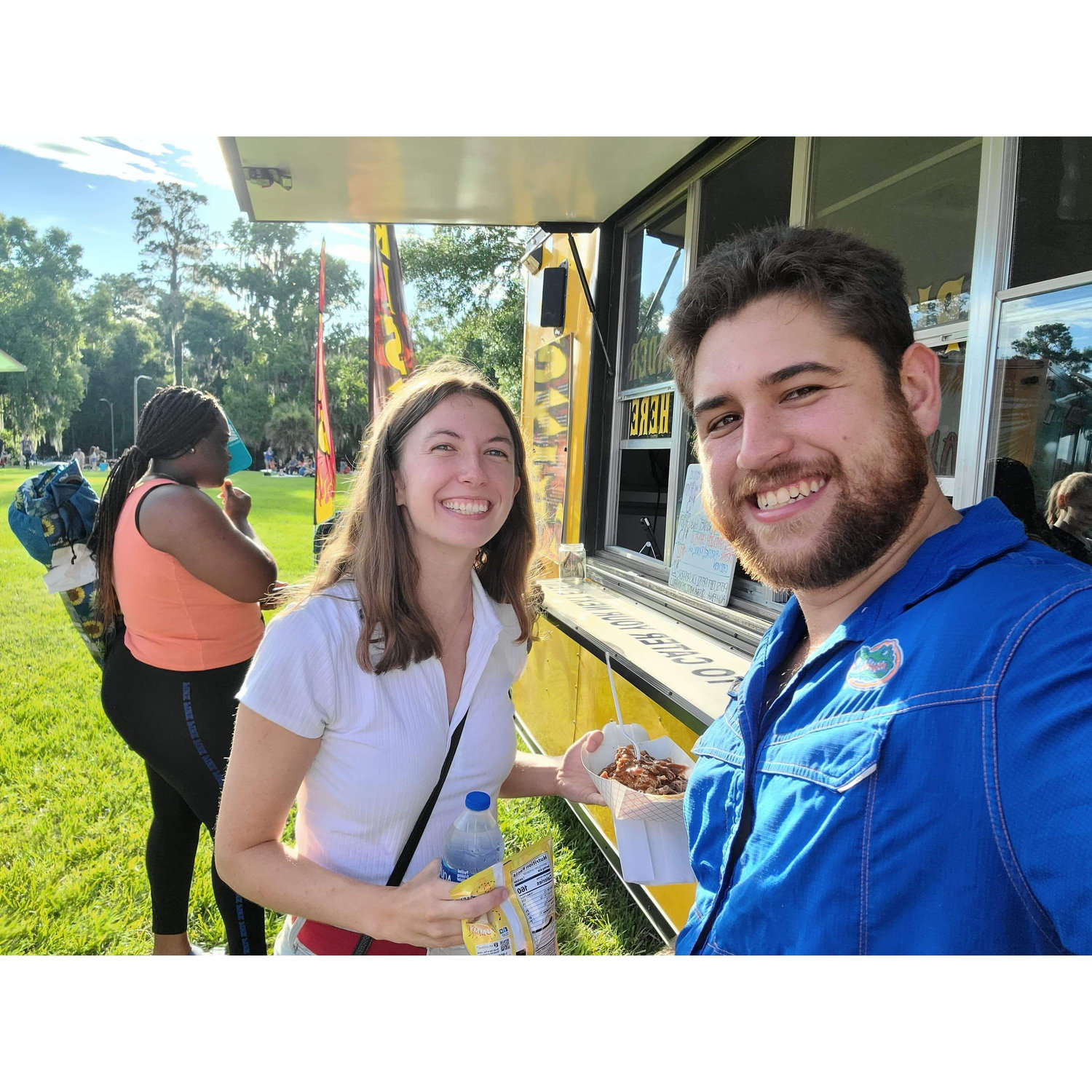 Fourth of July food trucks before the fireworks!
