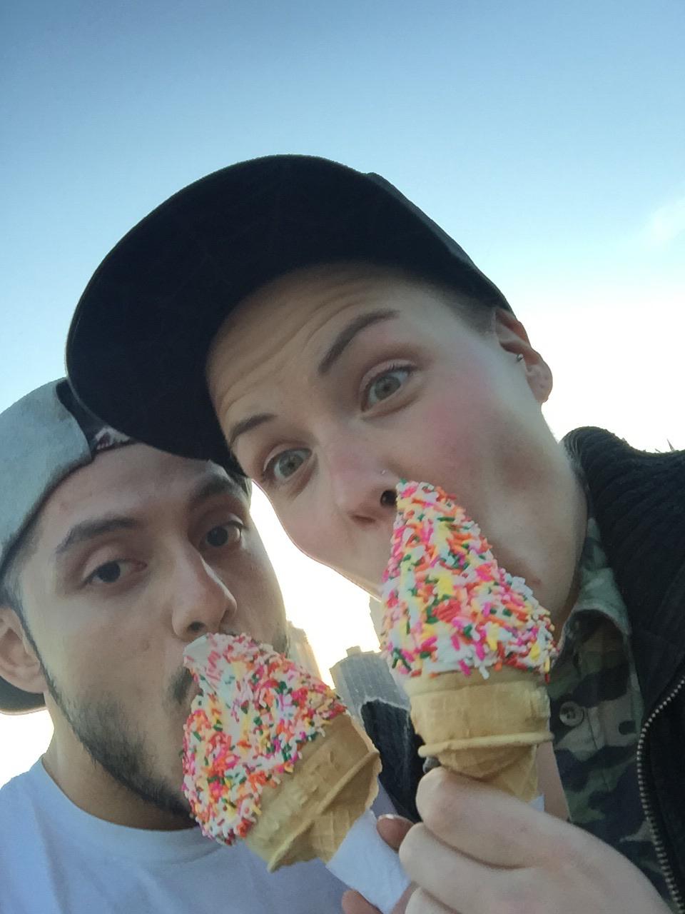 One of our favorite pastimes - eating!