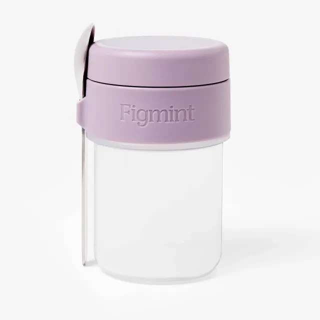 Overnight Oats Food Storage Container Lavender - Figmint™