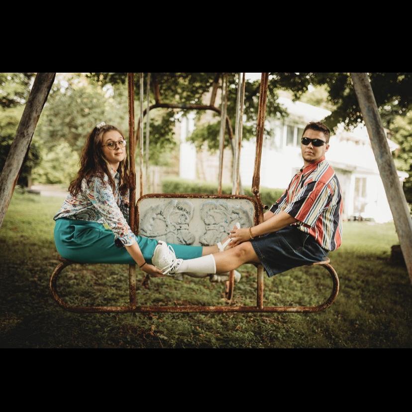 We wanted to share some fun photos to showcase are sense of humor as a couple!