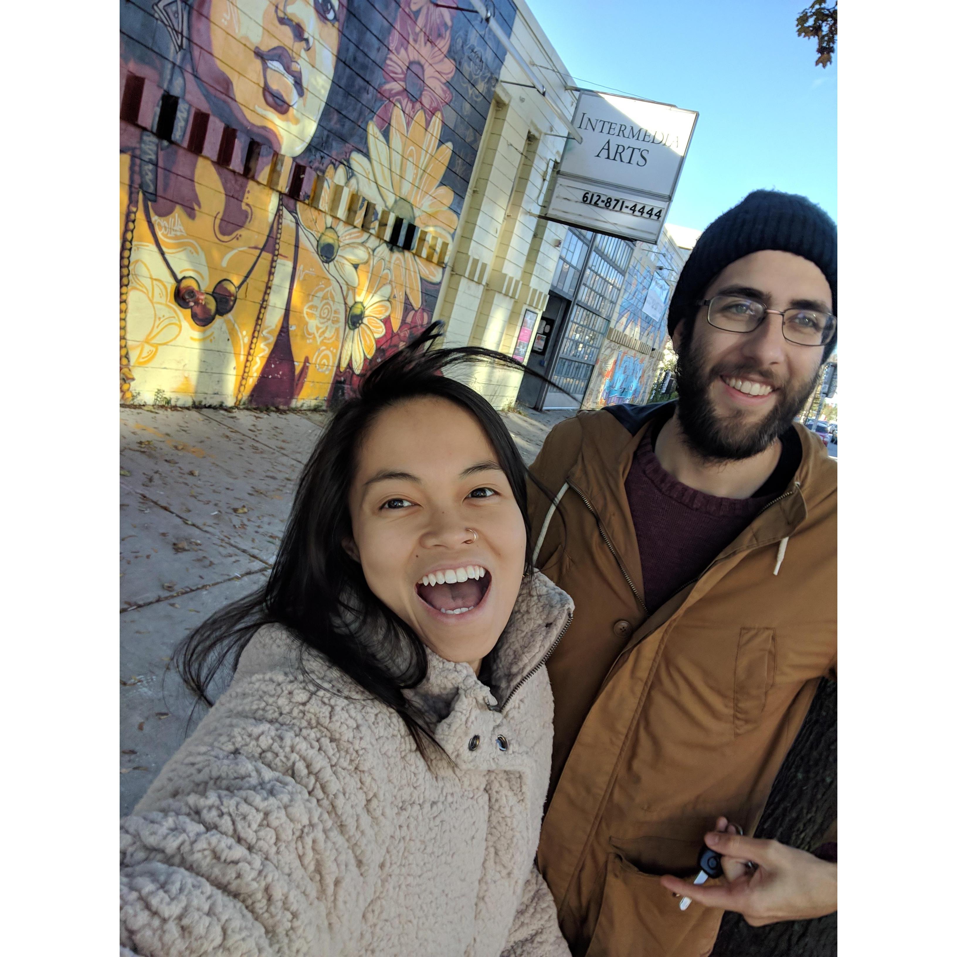 spontaneous selfies! 2018