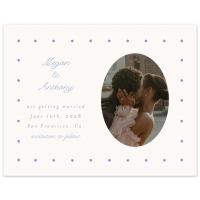 Beige Wedding Digital Save the Date - Lirael Photo
