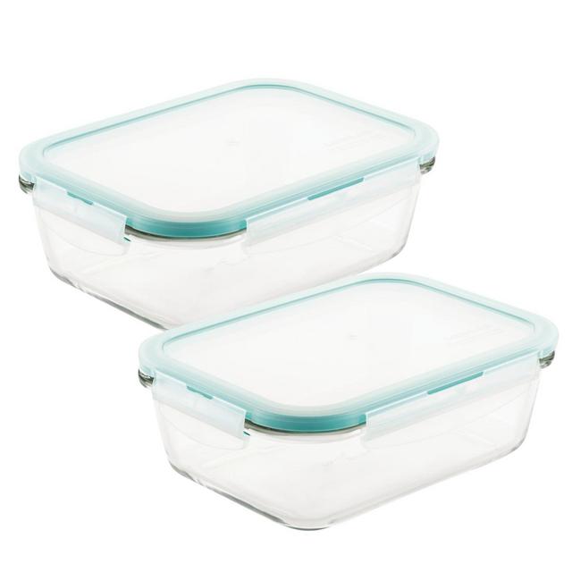 Lock N Lock Purely Better Vented Glass 22-Oz. Food Storage Container