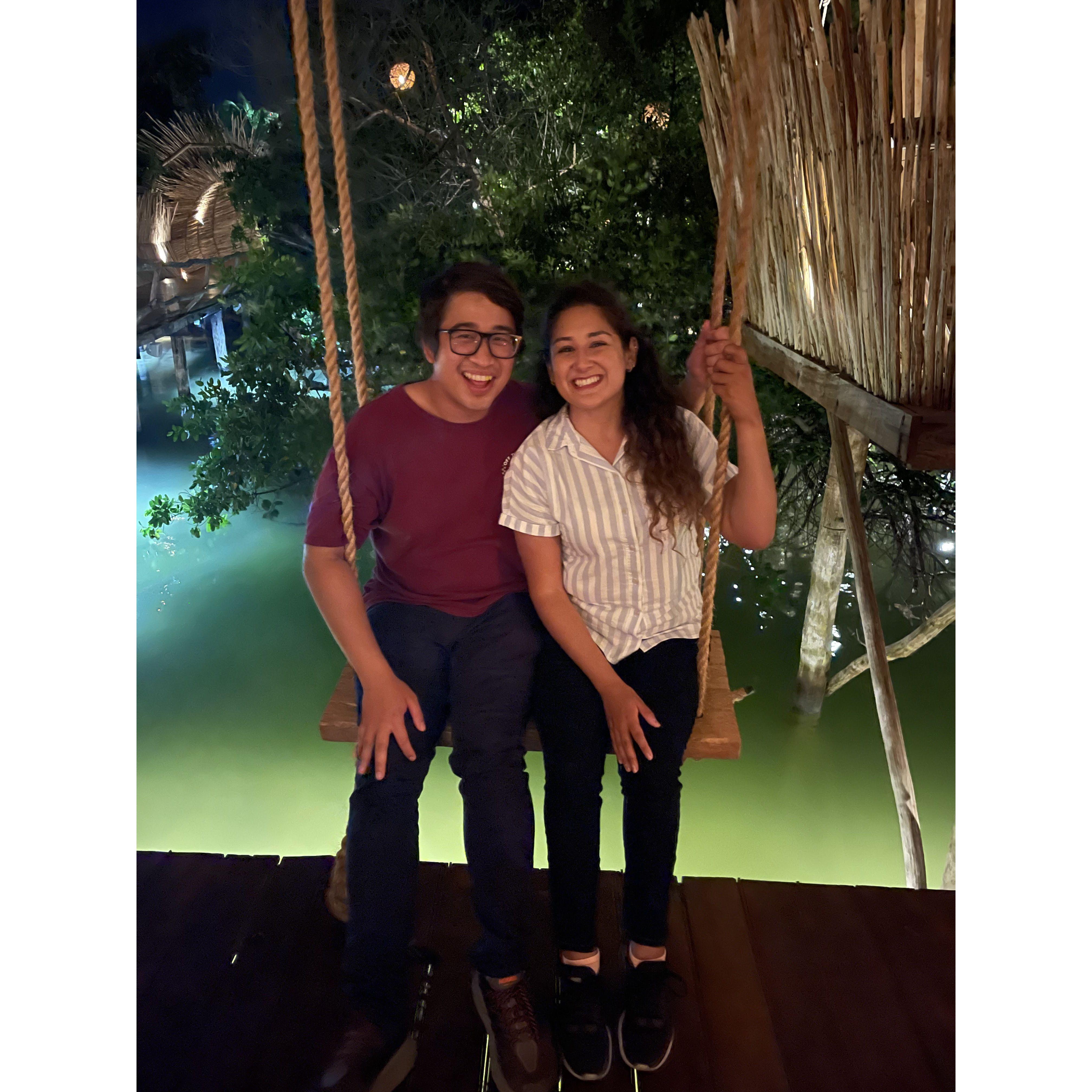 Cancun - our first international trip together