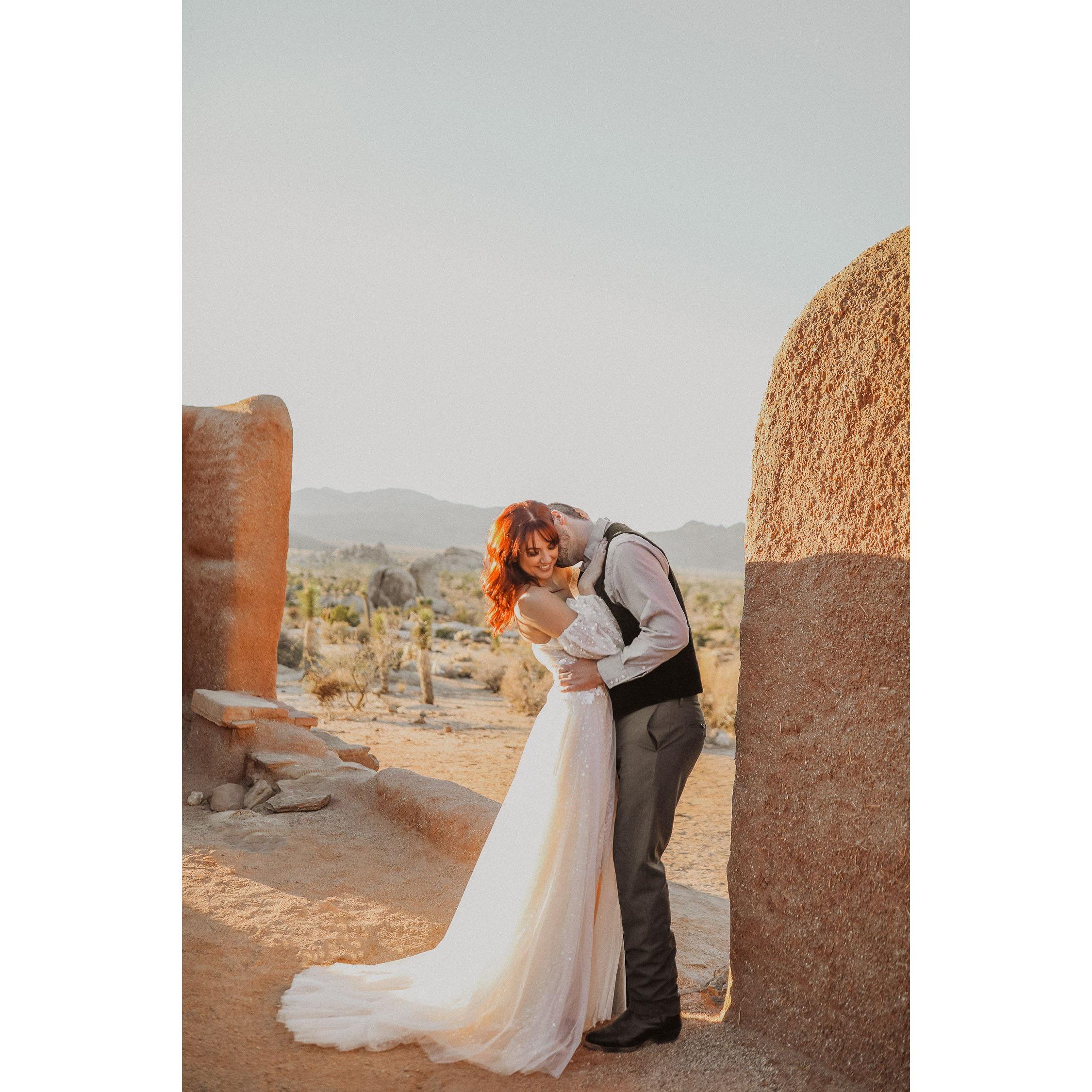 The PROPOSAL! 11/13/2021 in Joshua Tree