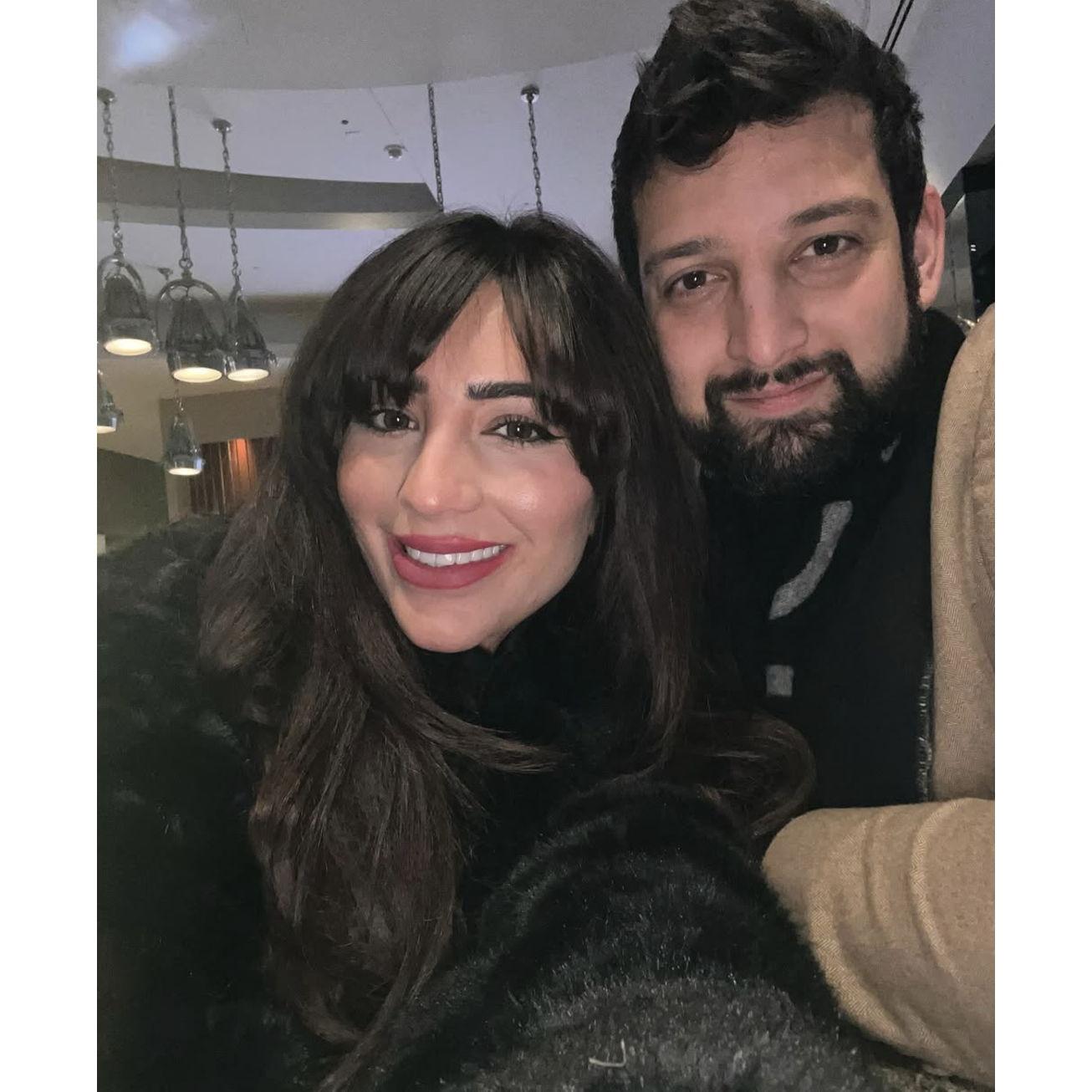 Our first selfie together!