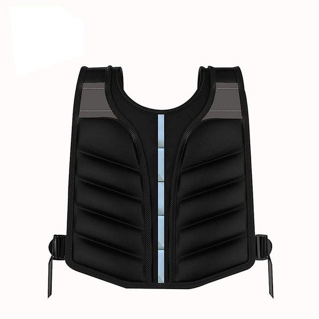 Weighted Vest, 12lb/17lb/20lb Weight Vest with Reflective Stripe for Workout, Strength Training, Running, Fitness, Muscle Building, Weight Loss, Weightlifting