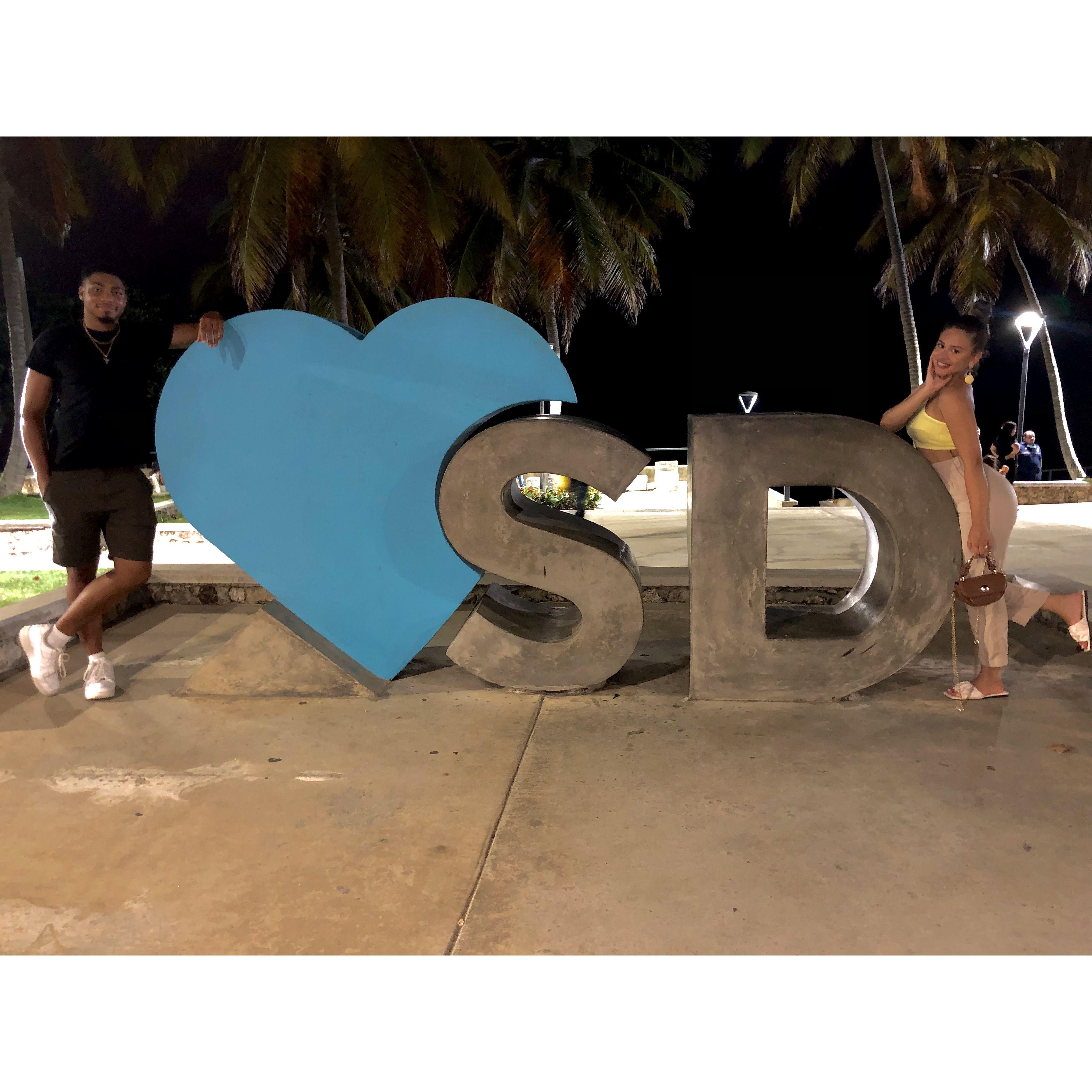 Tré's first time going to DR!