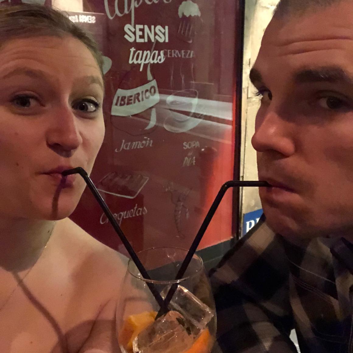 Our first night in Barcelona had a whole lot of Sangria and a whole lot of tapas.