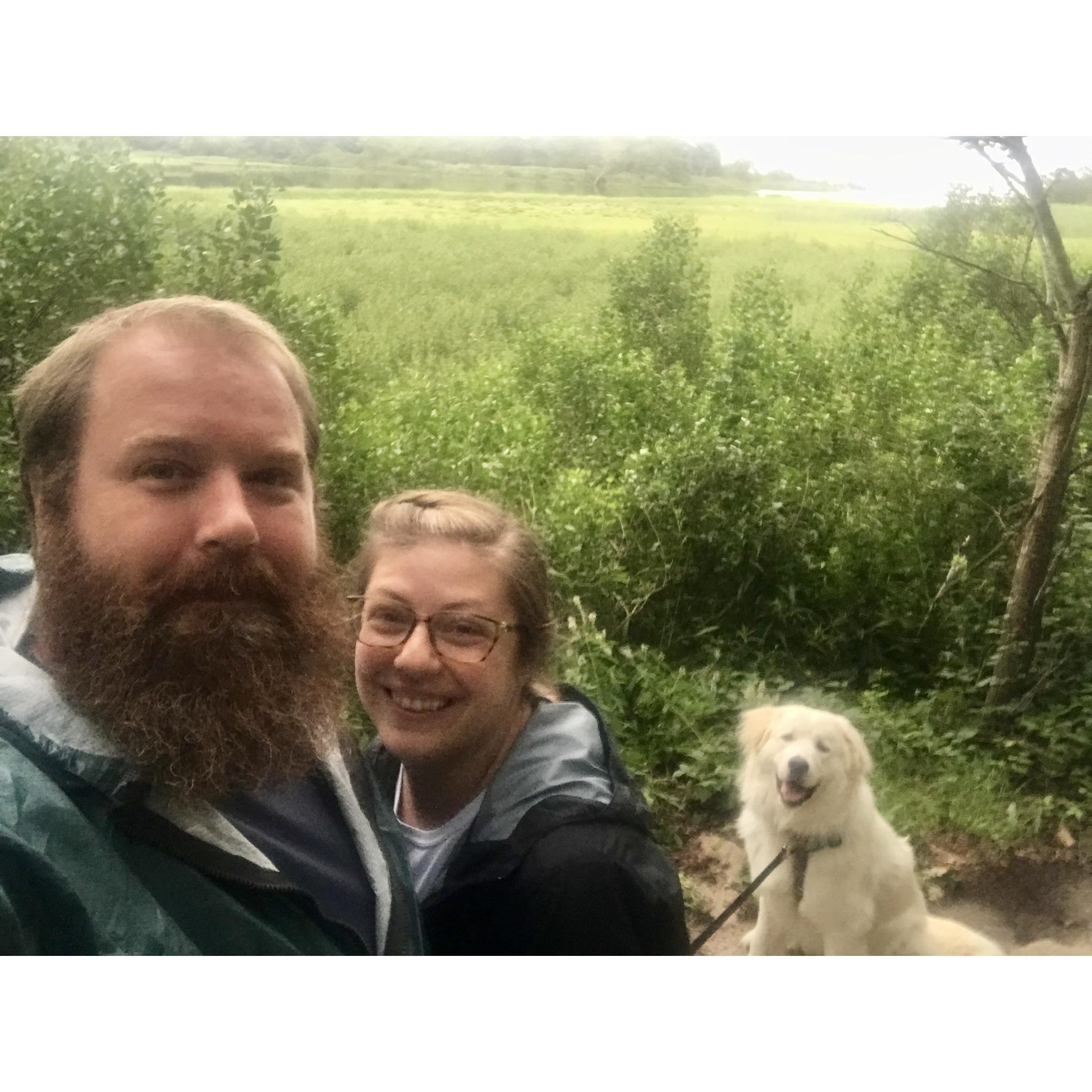 Family Hike, Indian Island.