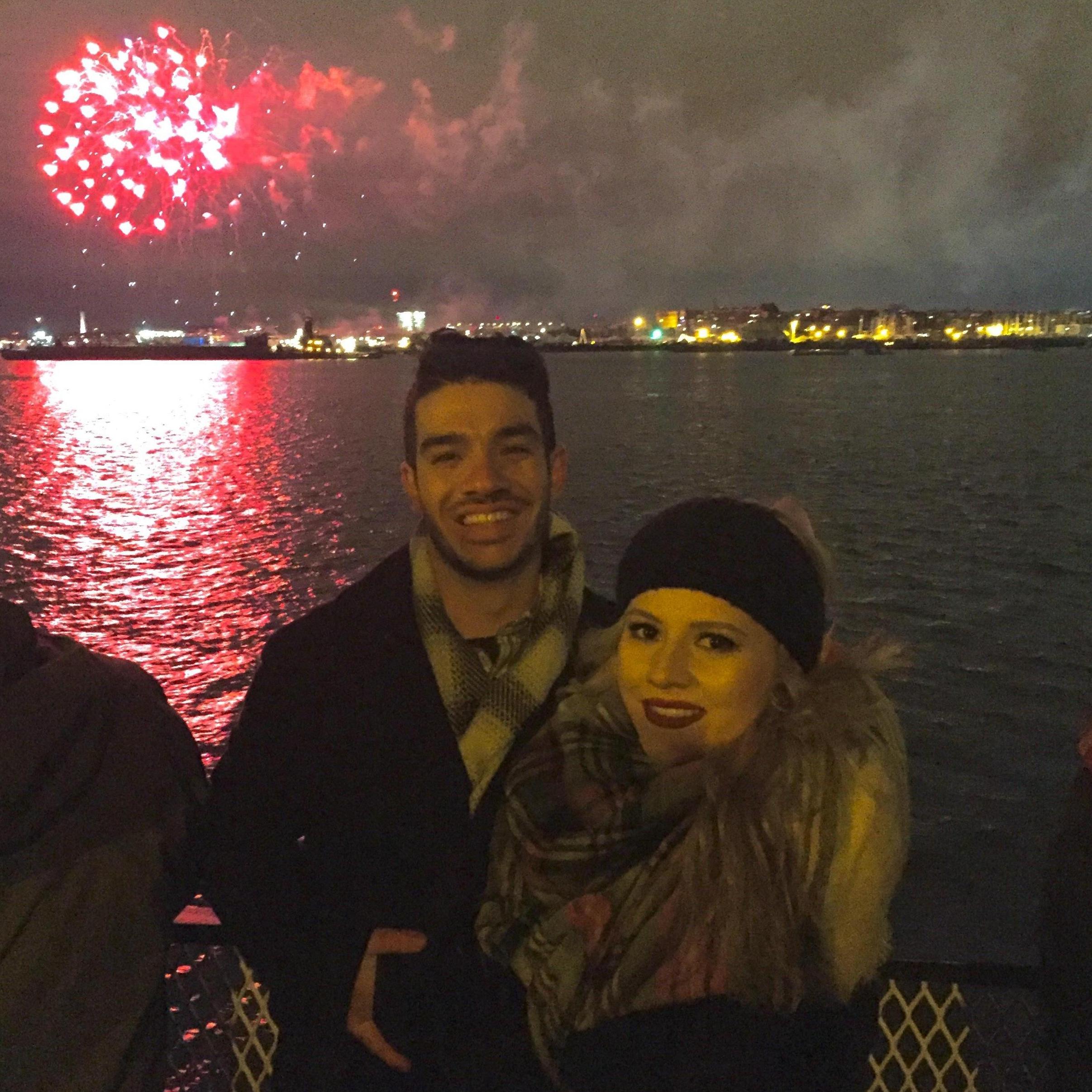 New Year's Eve harbor cruise 2015