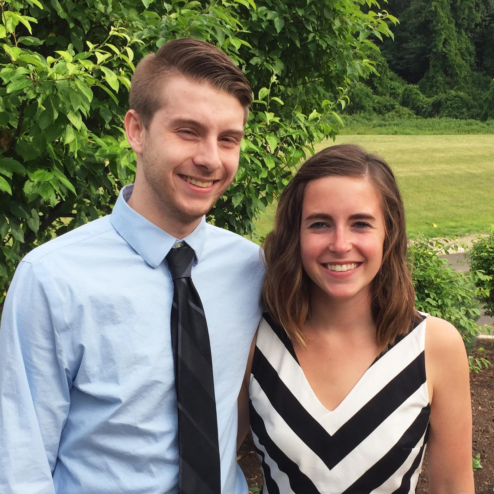 Erin's friends, Aly & Chris', wedding