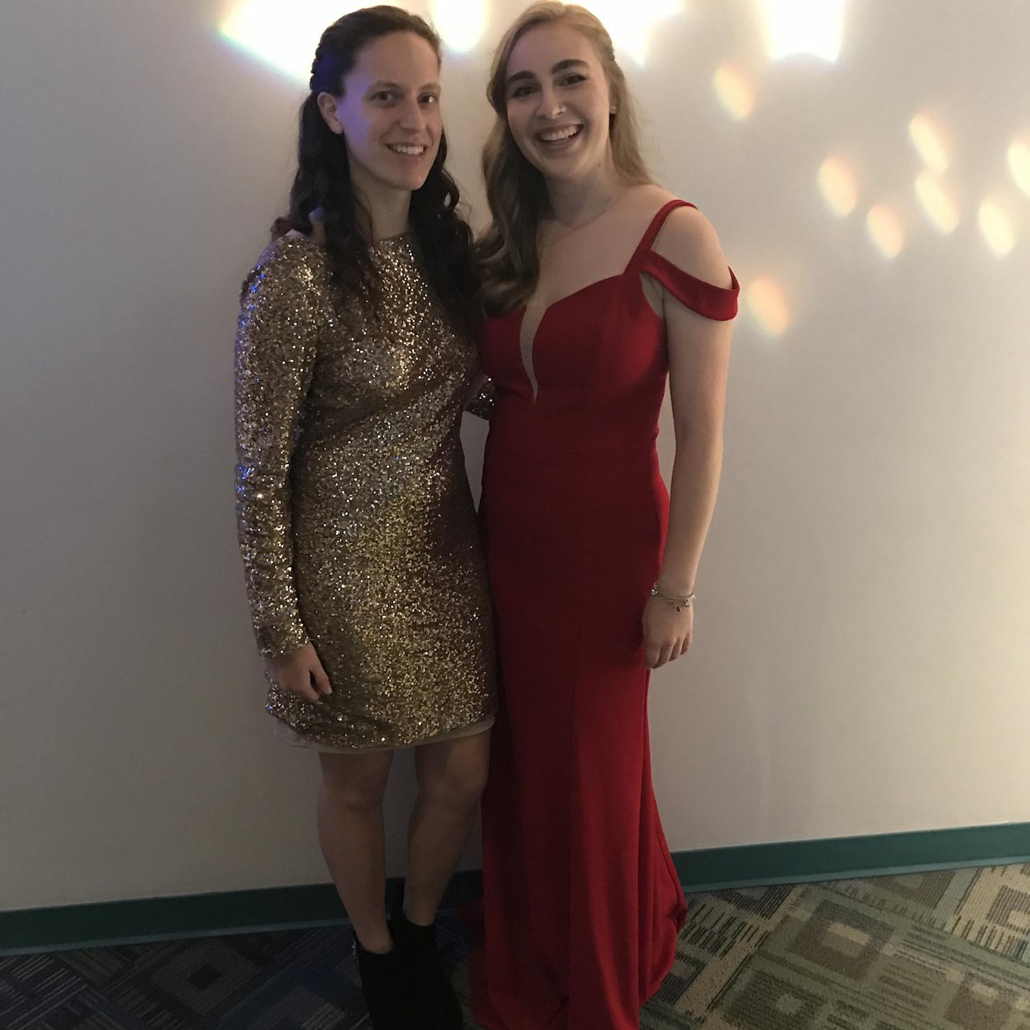 Lana took Morgan to Phi Sigma Rho formal at the Arizona Science Center in 2019.