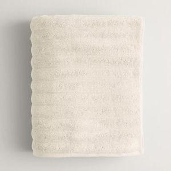 Sonoma Goods For Life® Quick Dry Ribbed Cotton Bath Towel, Bath Sheet, Hand Towel or Washcloth