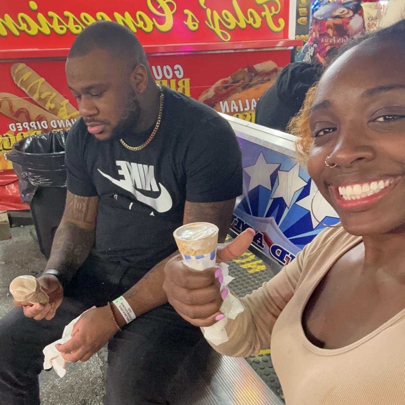 After Zack got on the ride I told him not to