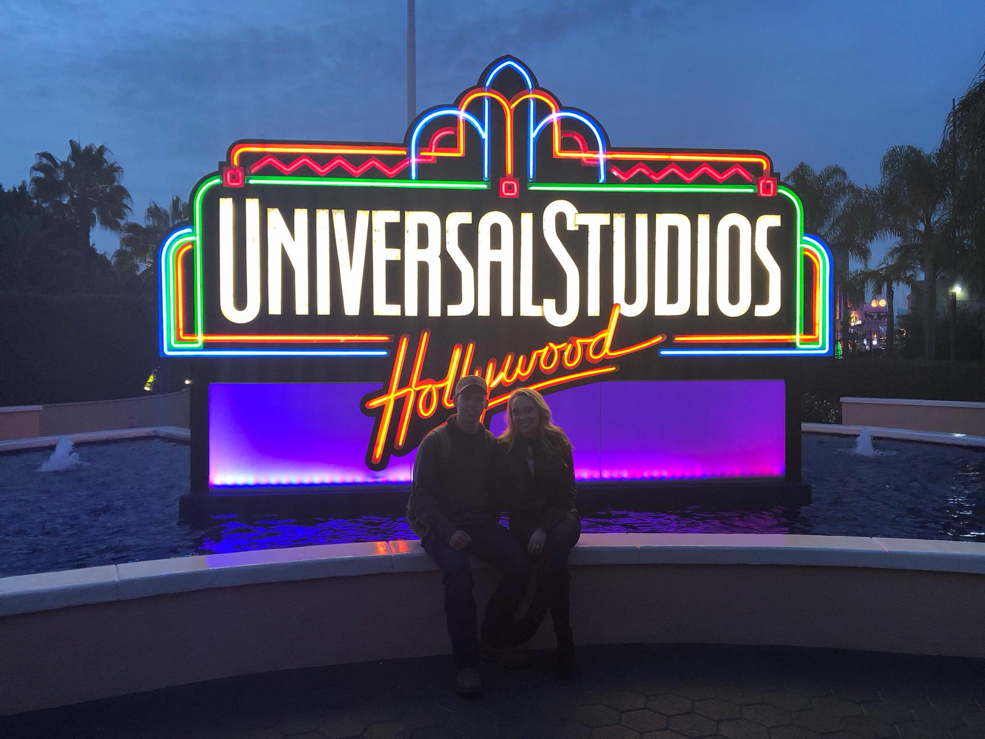 Universal studios Hollywood, New Years 2018