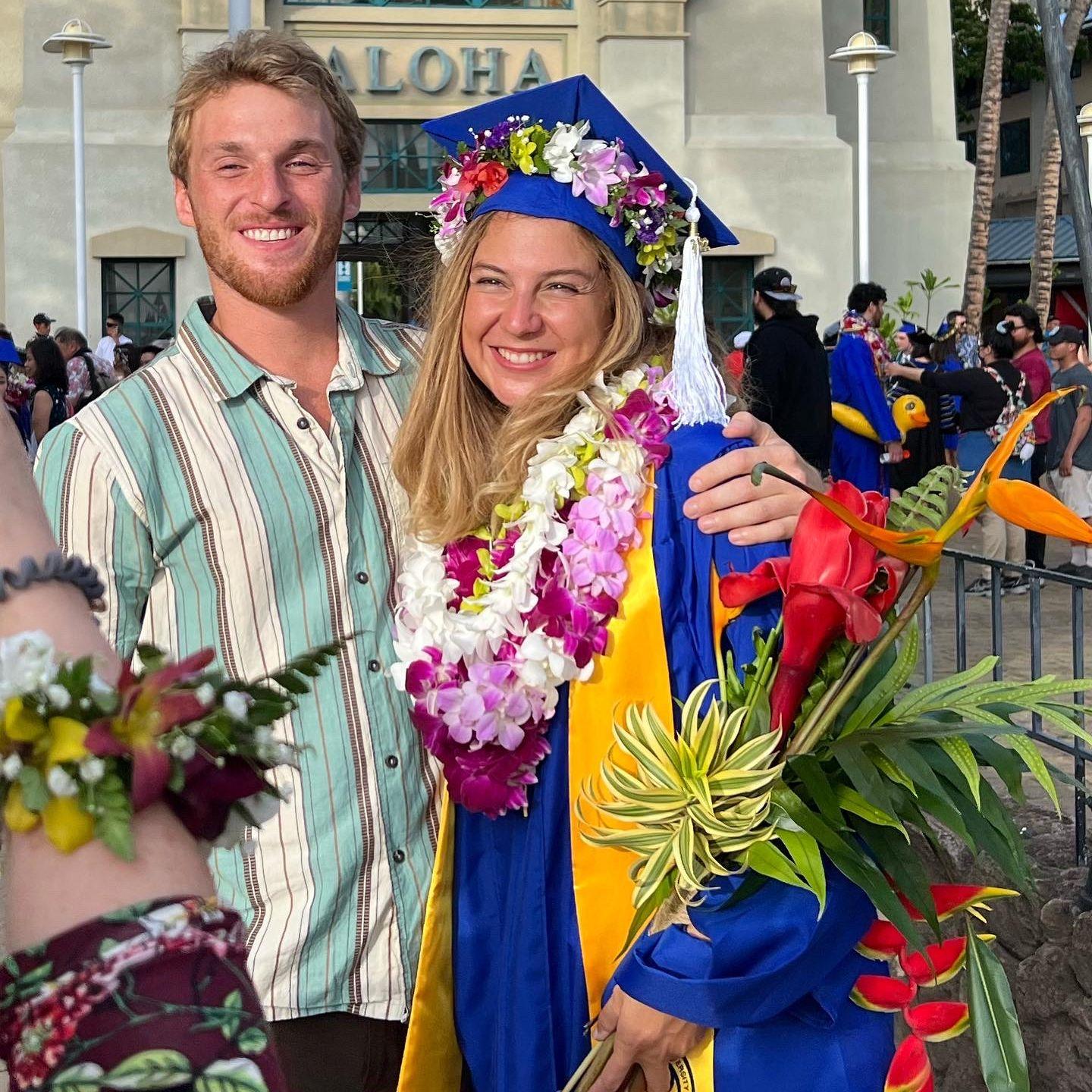 Júlia's Graduate School Graduation from Hawaii Pacific