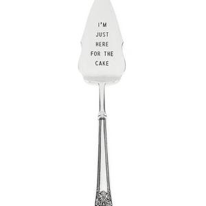 Mud Pie I'm Just Here for the Cake Server
