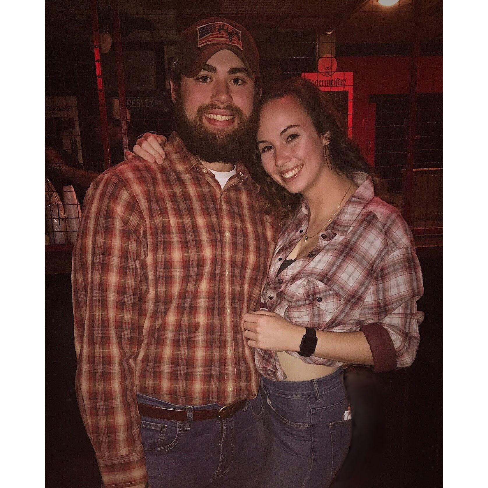 3/9/18: Attending a date party for Jane's sorority as friends :)