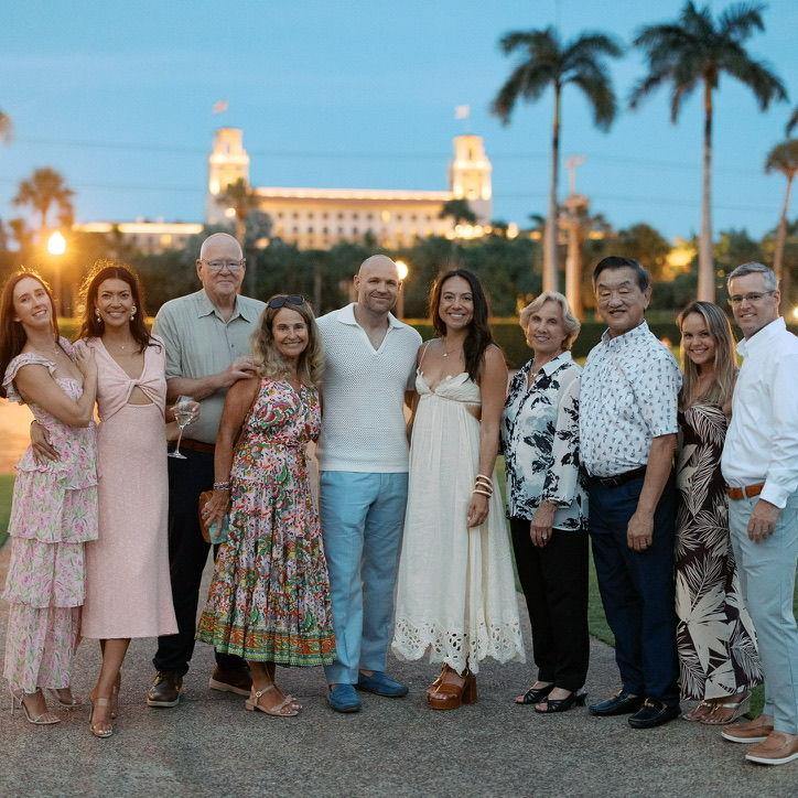 Celebrating our engagement (Palm Beach)