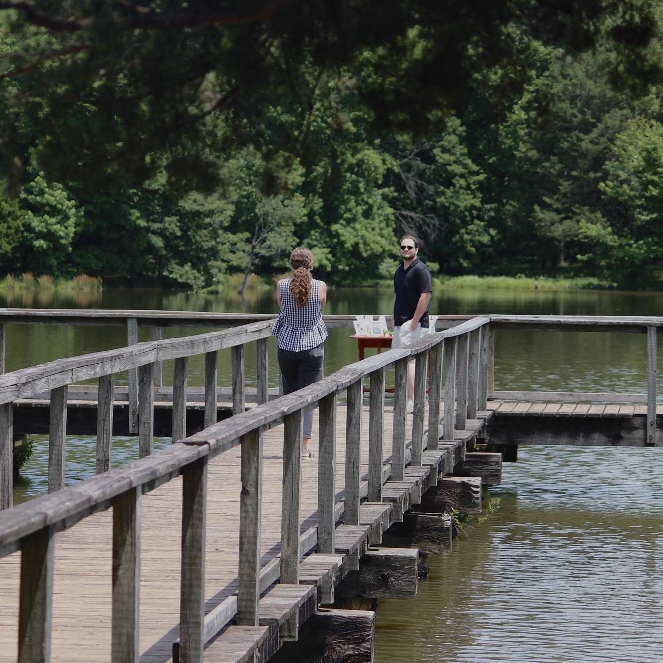 Connor popped the question, June 15th, 2025!