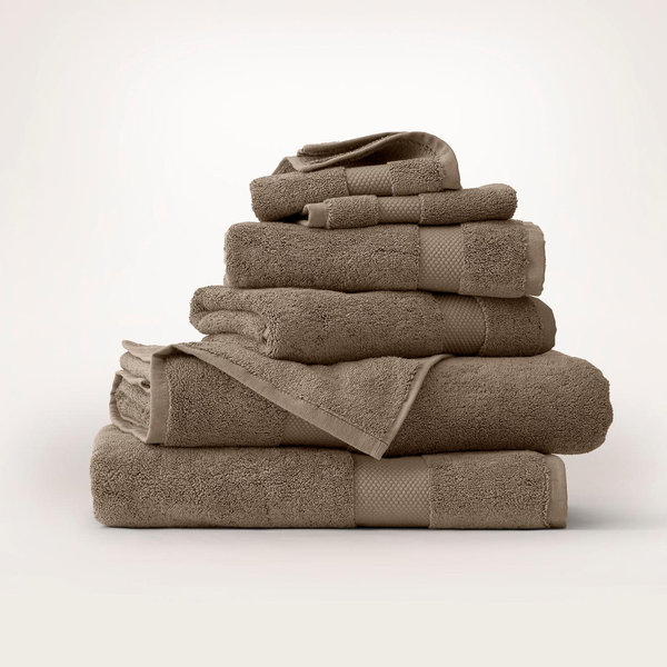 Walnut Plush Bath Towel Set