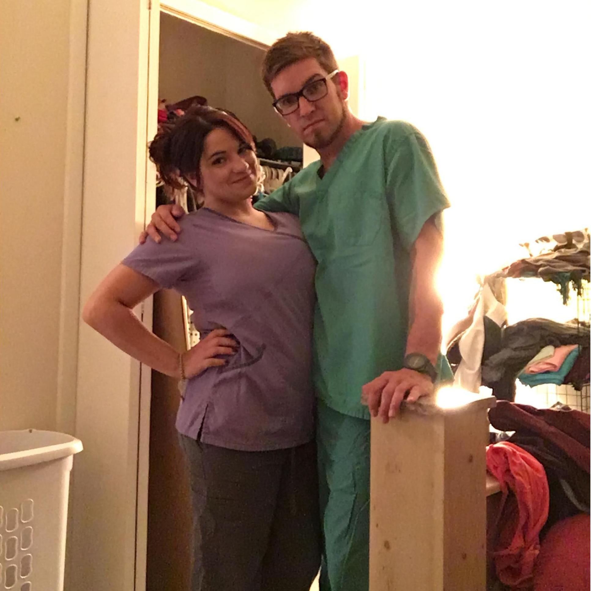We like to play doctor....lol.