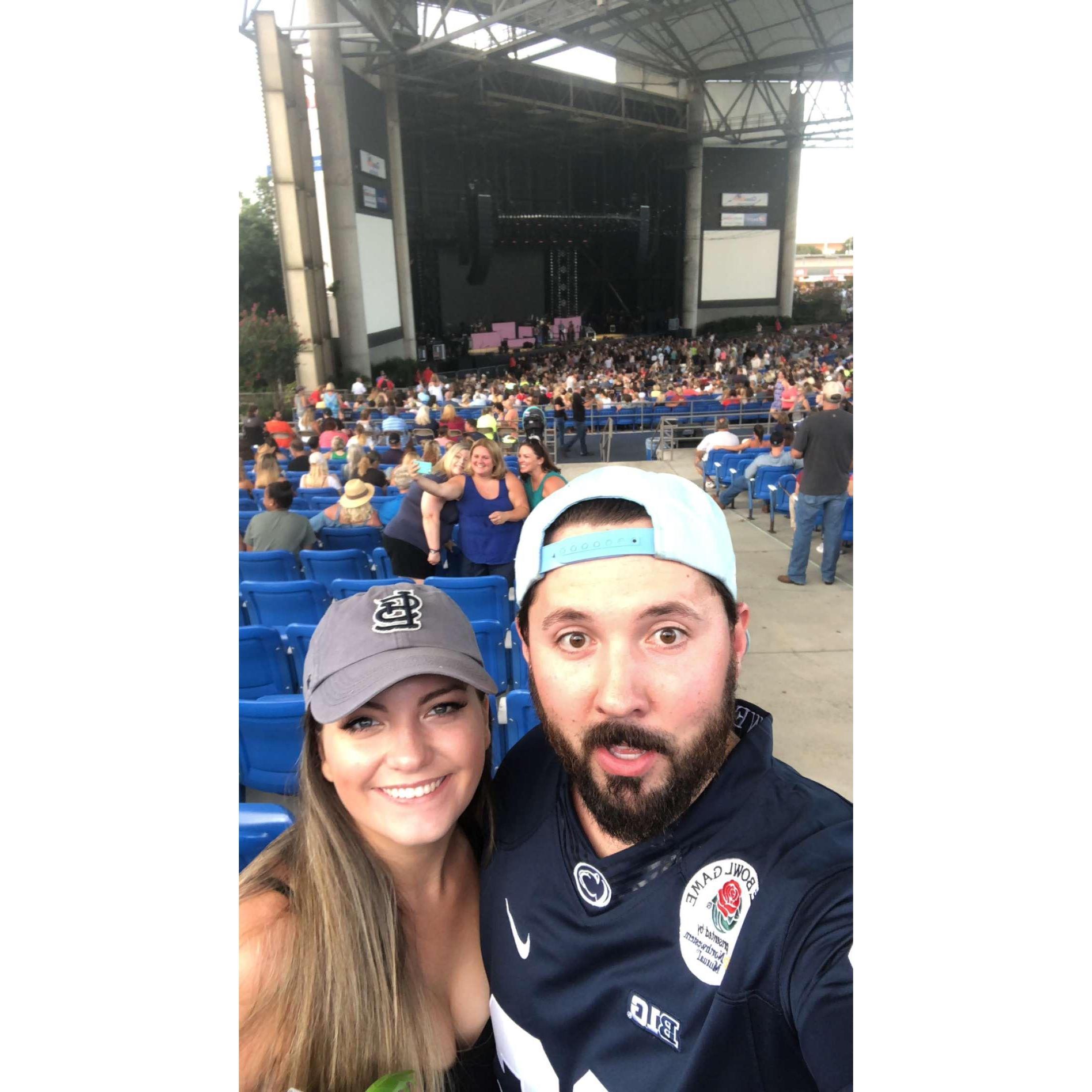 The first country concert Liv dragged Dev to in Tampa (Miranda Lambert)
