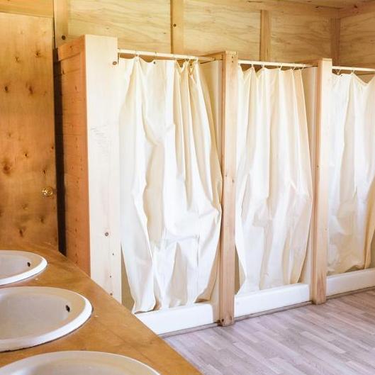 Shared Cabin Showers