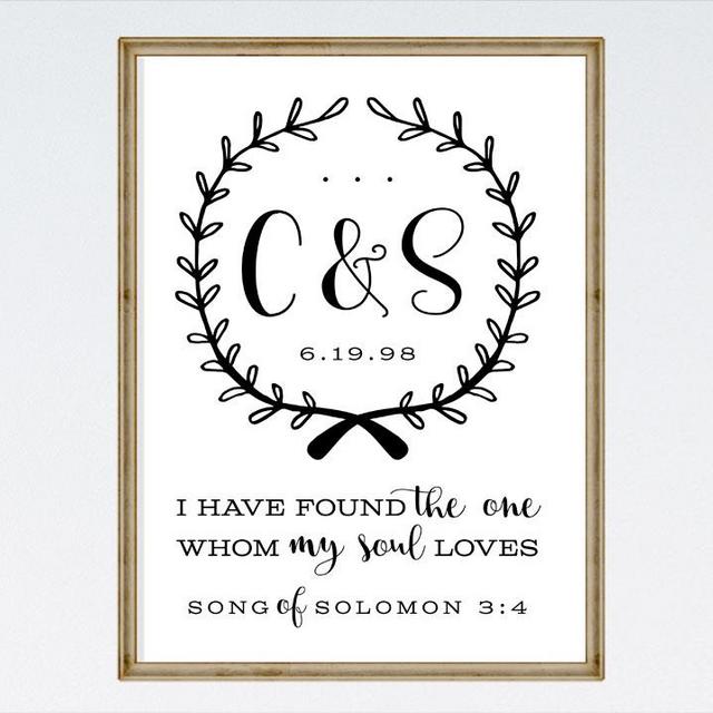 Personalized Print– Songs of Solomon 3:4