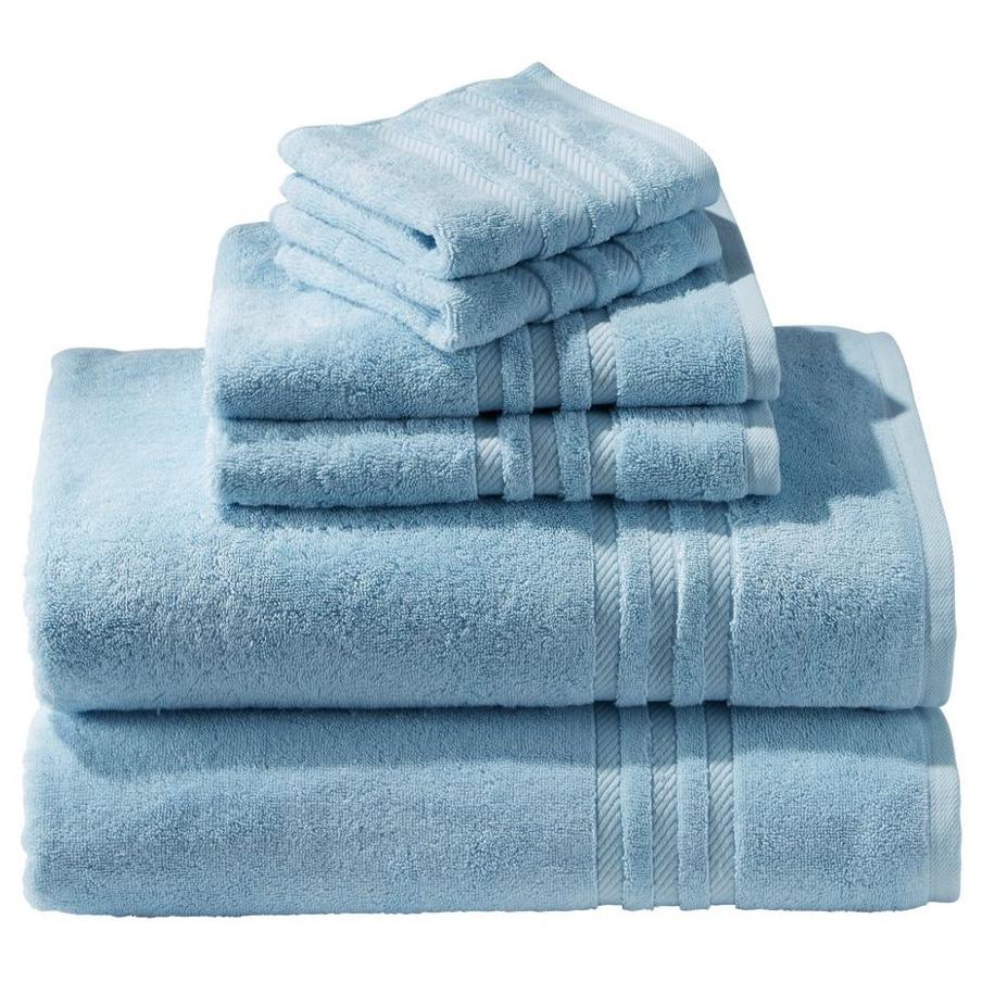 Bean's Organic Cotton Towel Set | Surf Blue