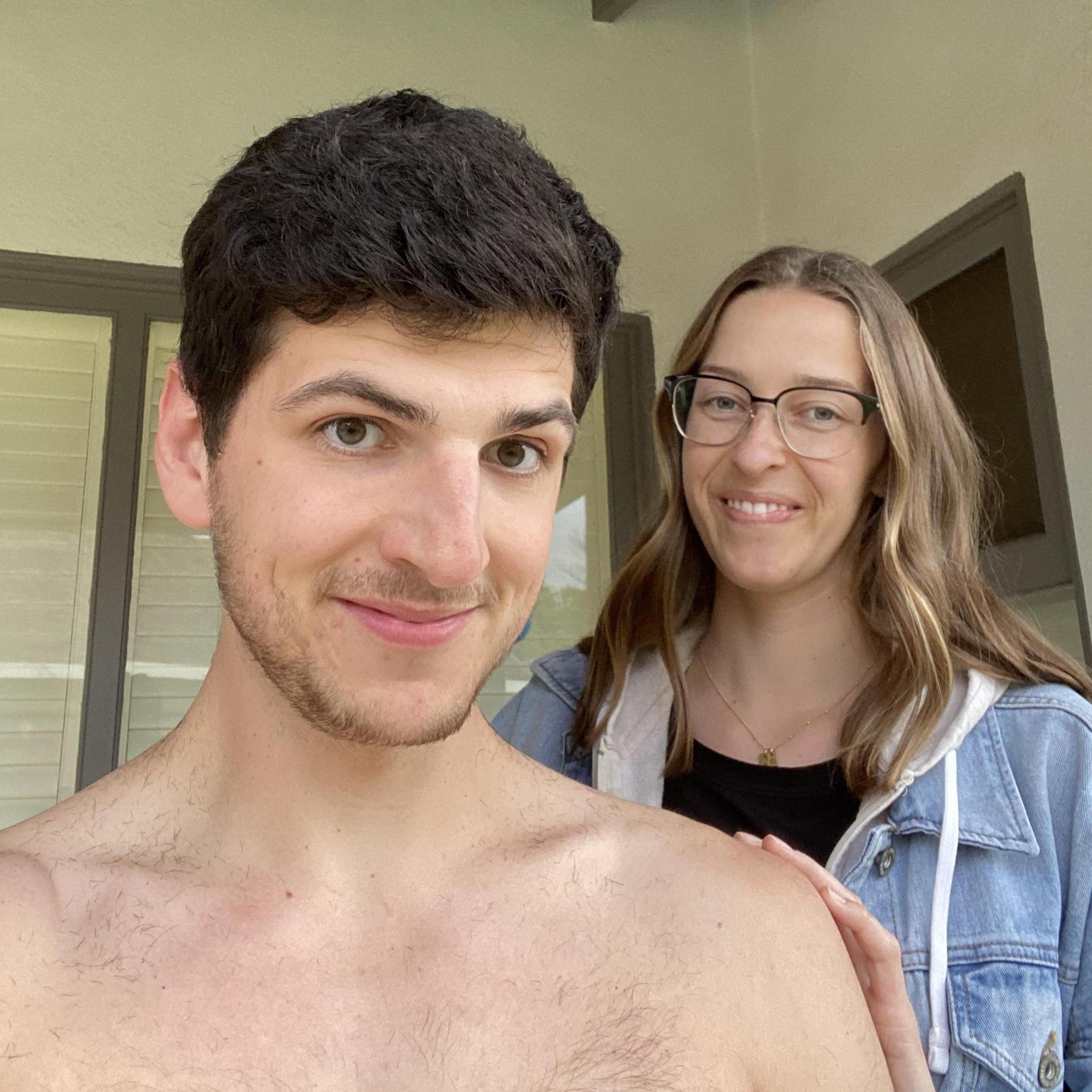 First time cutting his hair...