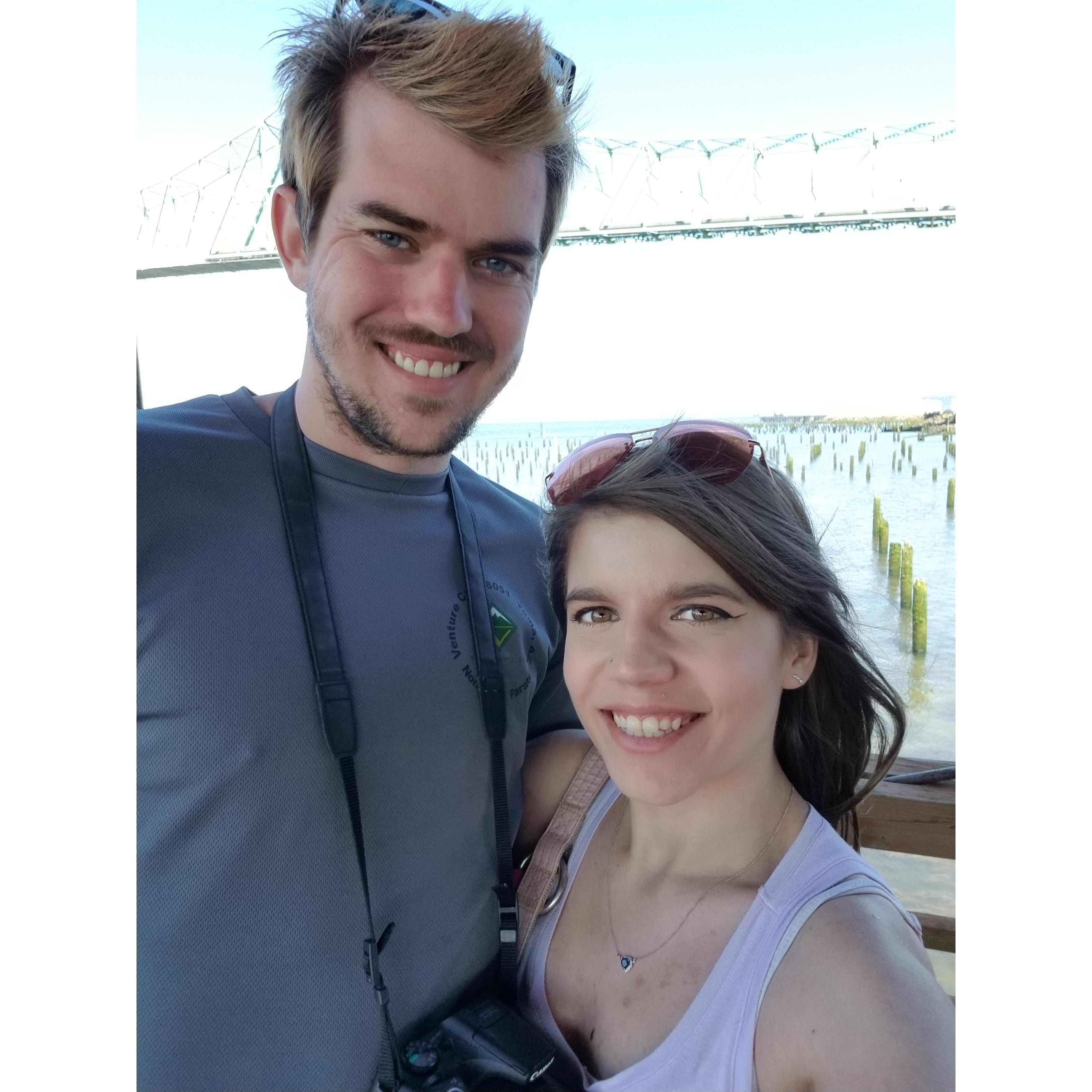 We stopped at a view point in Astoria, Oregon. July 2017