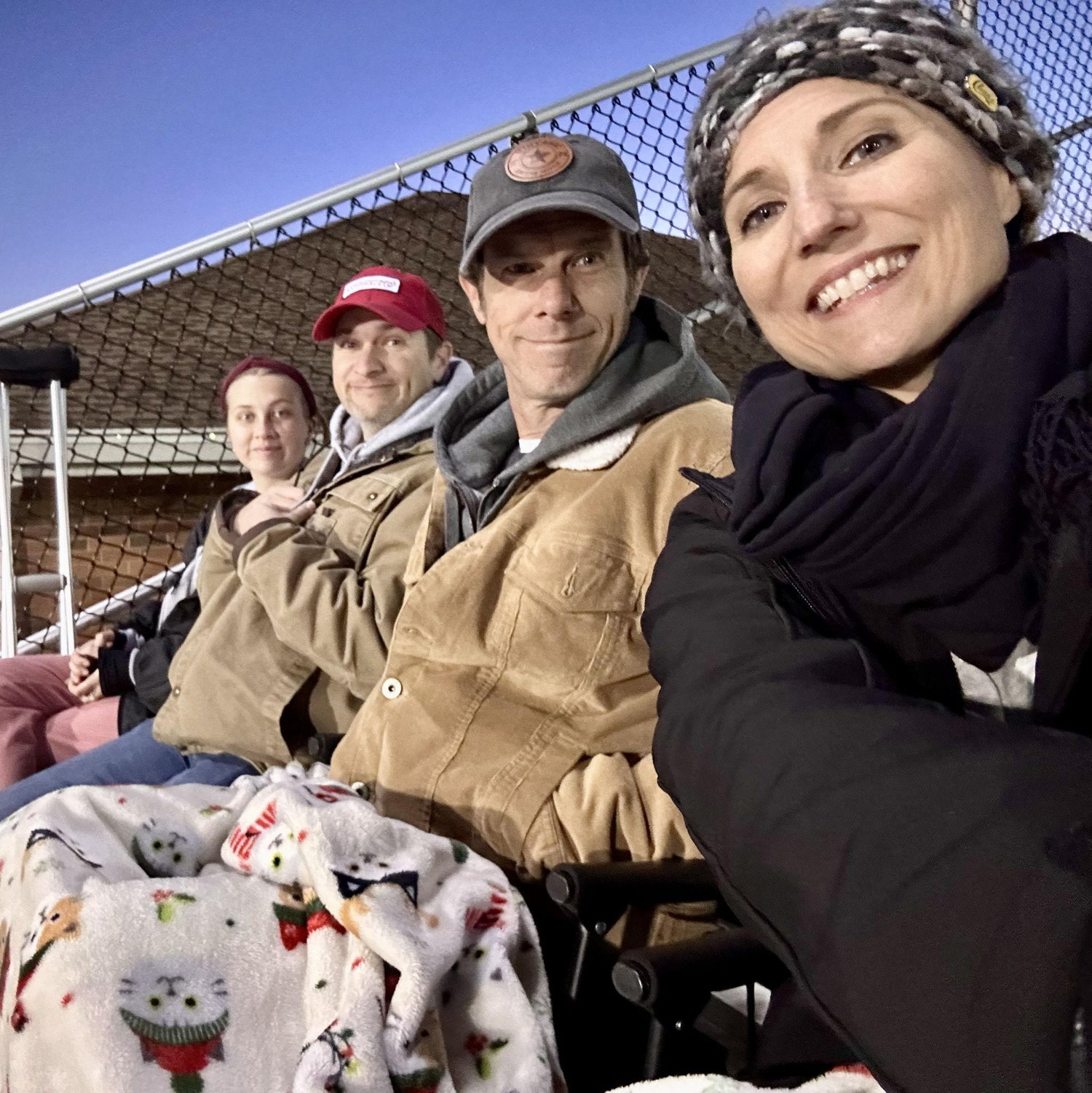 Die hard marching band fans here. With Lilly & Scott. October 2024
