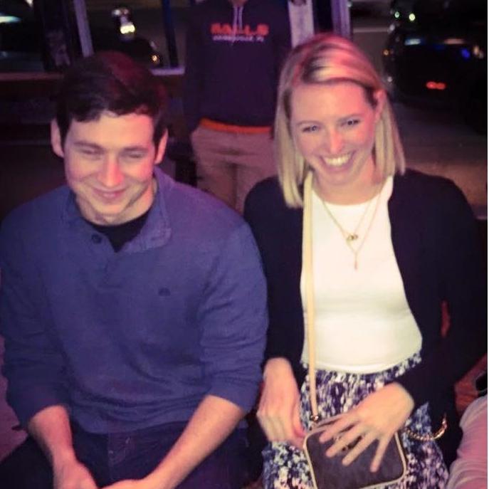 A blurry photo from what was likely to be a blurry night at Balls (our favorite college bar!)