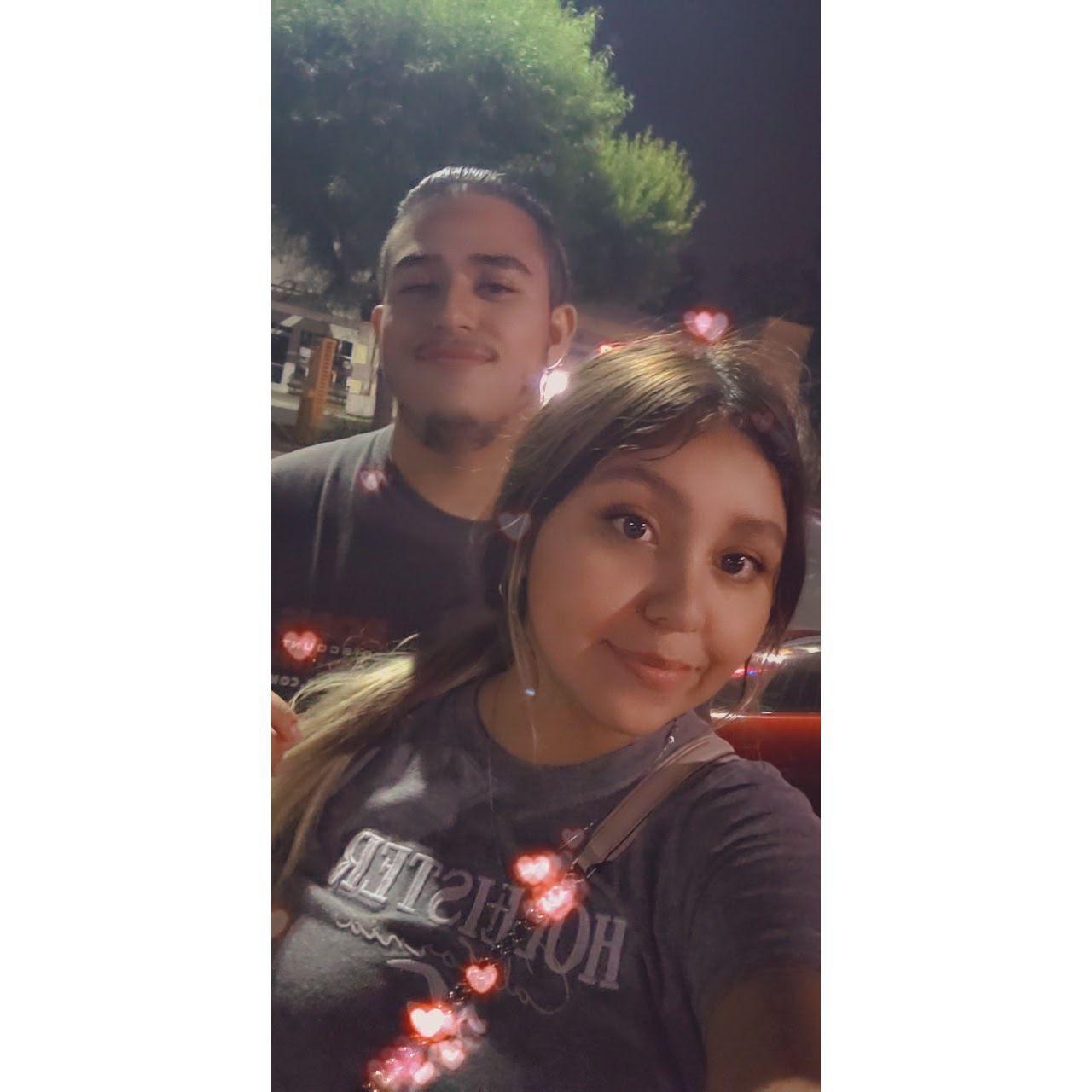The first photos we ever took together 