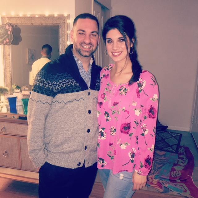 Celebrating Kristina's house warming