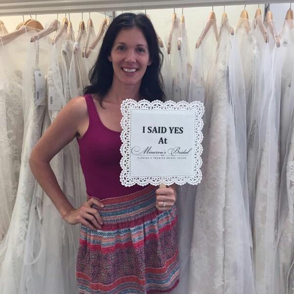 I totally said Yes to a dress after visiting one bridal store. I made my decision that day with  Margie, Katie and mom. I can't WAIT for Chris to see it, but that will have to wait!