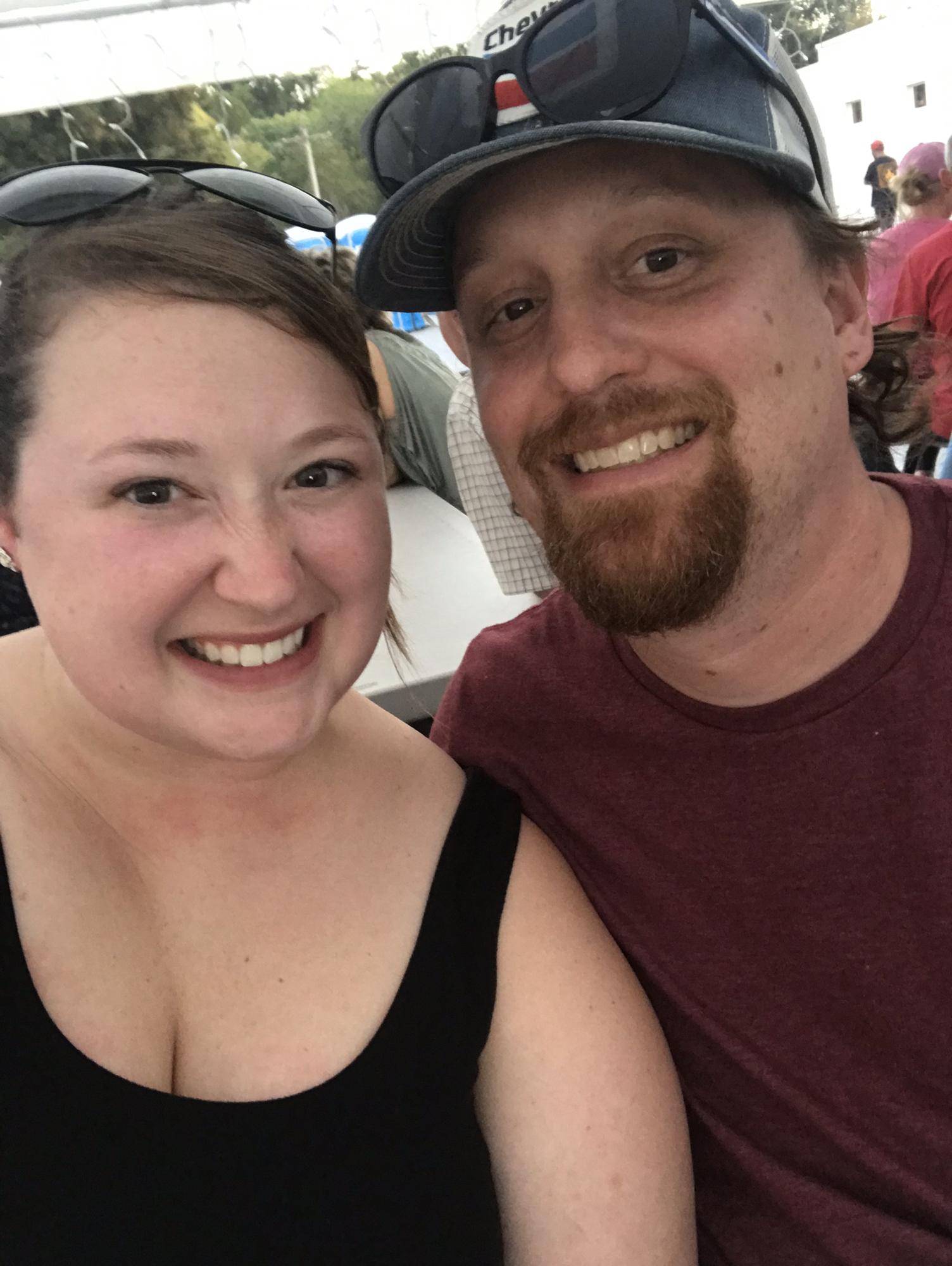 Our First Date - Shrimp Fest in Golconda IL