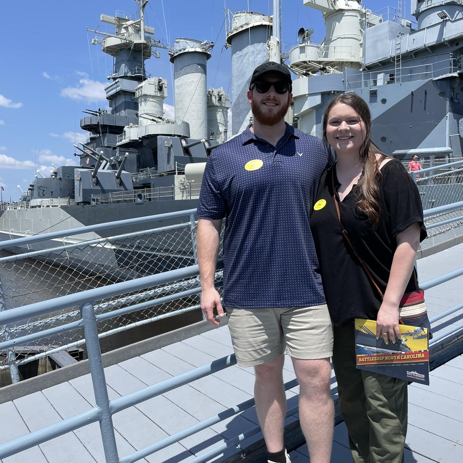 Visiting family in Wilmington, we had to check out the Battleship!