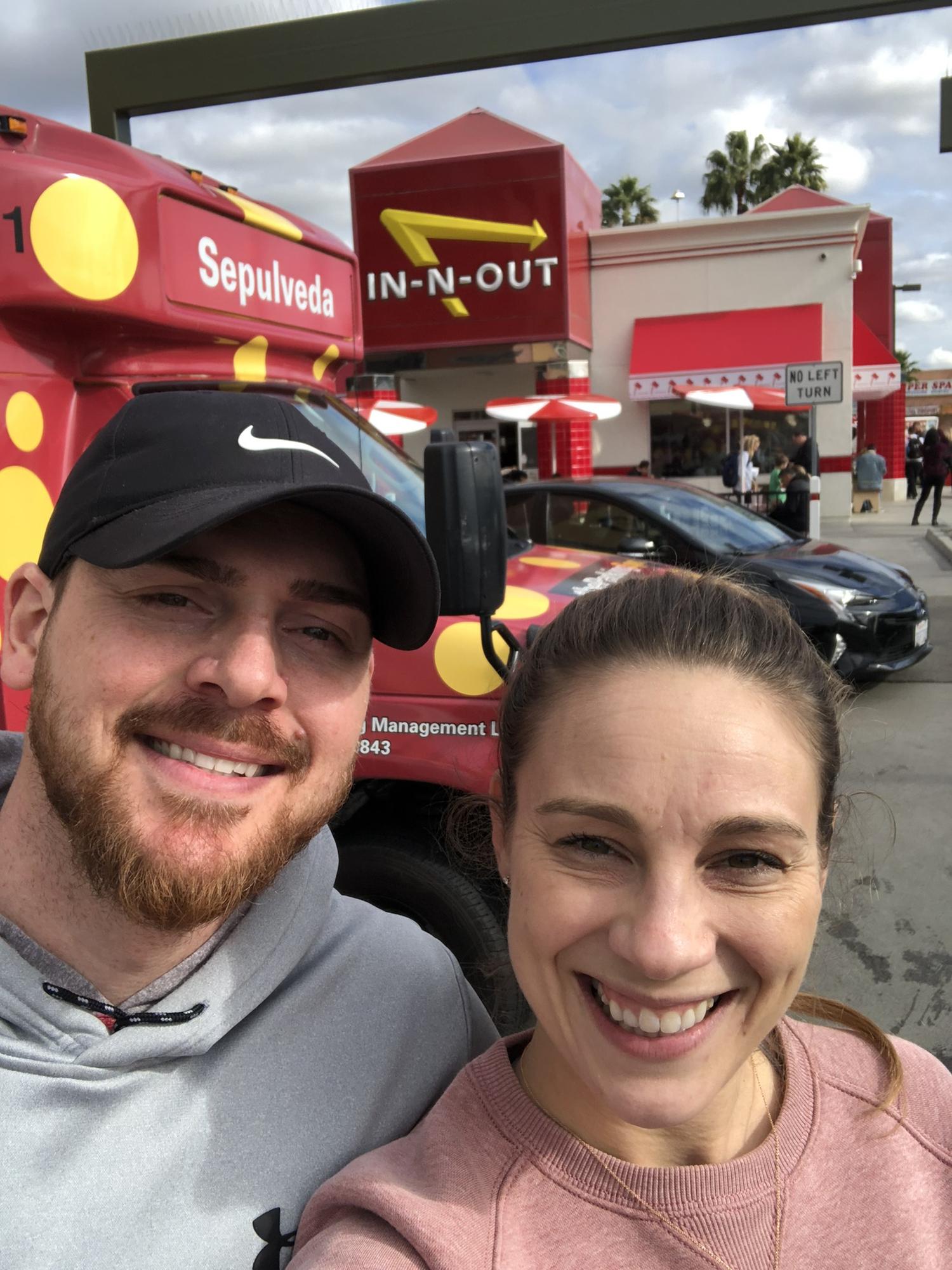 Our very first stop on the west coast!