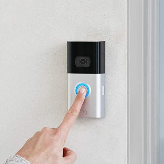 Certified Refurbished Ring Video Doorbell 3 – enhanced wifi, improved motion detection, easy installation