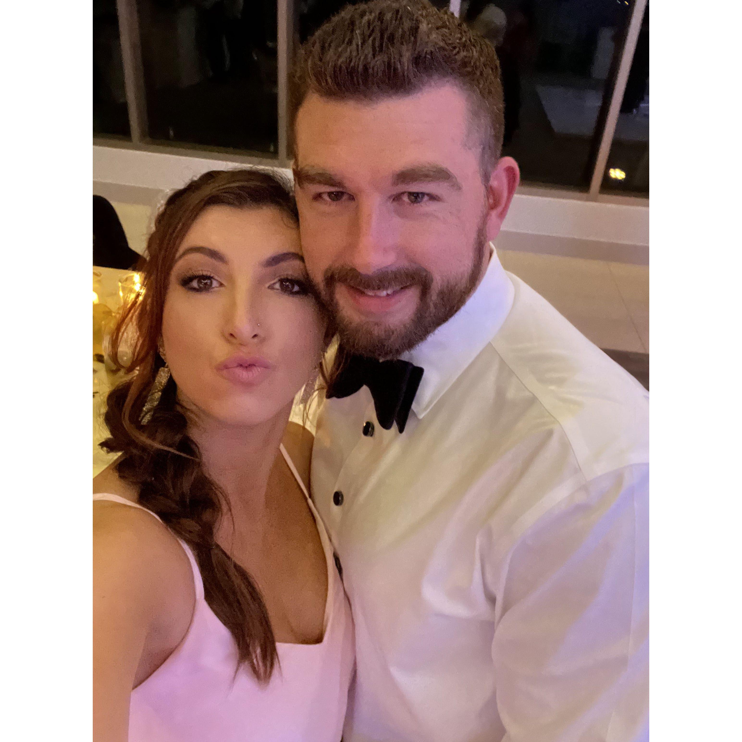 Another snap of us being goofy at Valery and Steve's wedding.