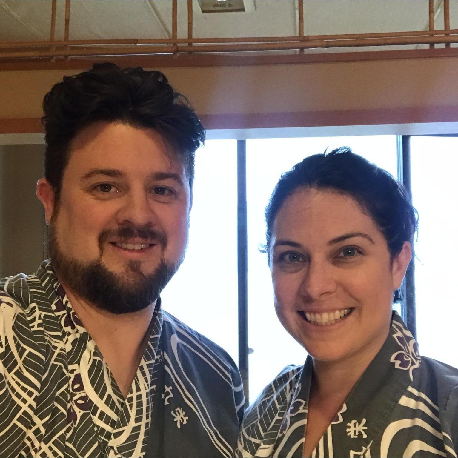 Our first Ryokan experience together!