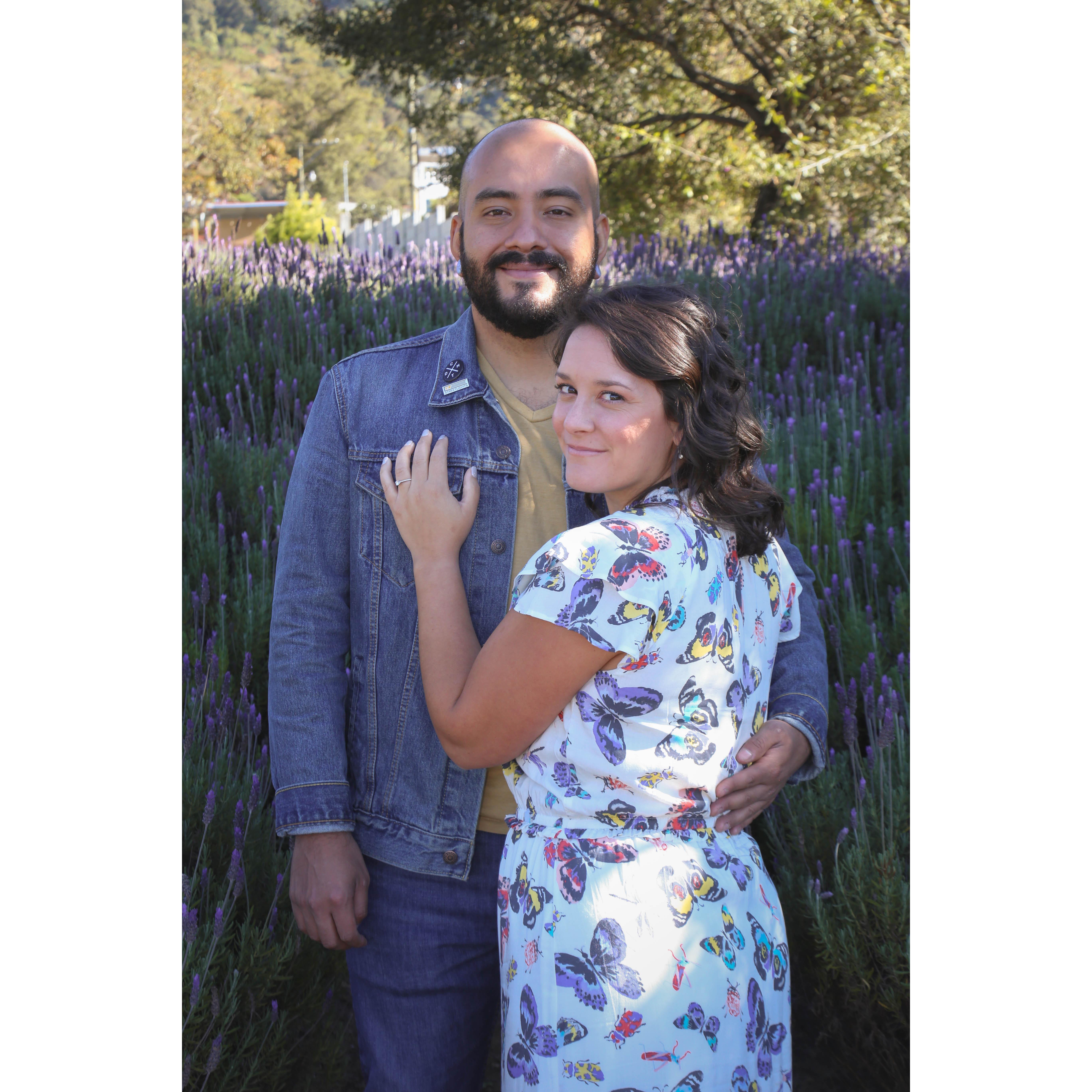 Engagement photos in Antigua, Guatemala.