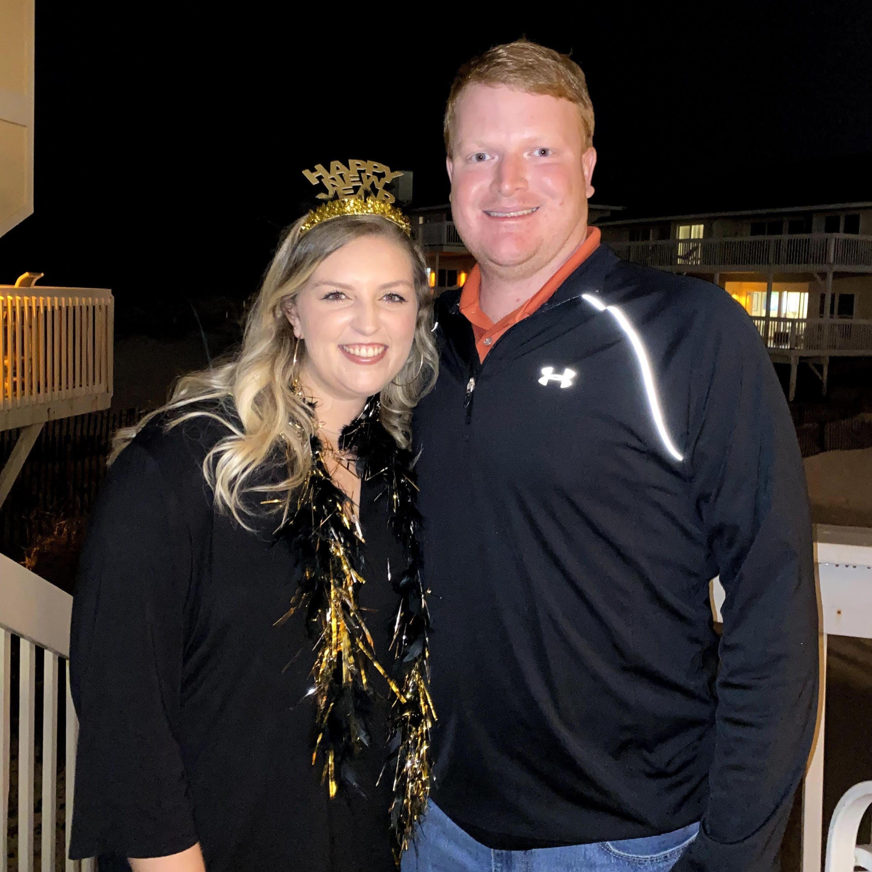 Our first picture together on NYE 2020