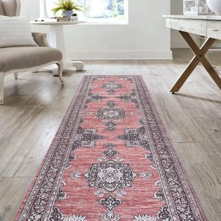 Bausch Bohemian Distressed Chenille Runner Rug
